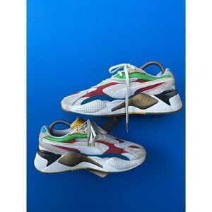 Puma RS-X3 WH Unity Womens 368662-01 White Multi Color Running Shoes Size 9